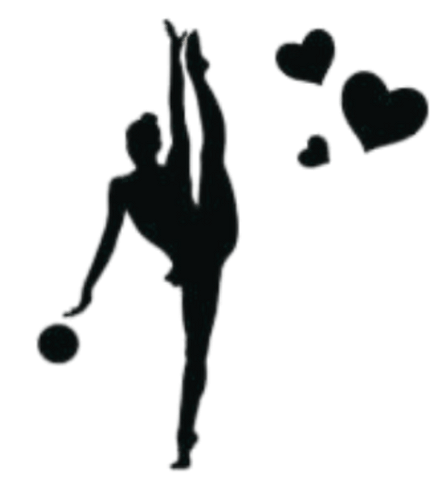 Rhythmic Gymnastics Silhouette